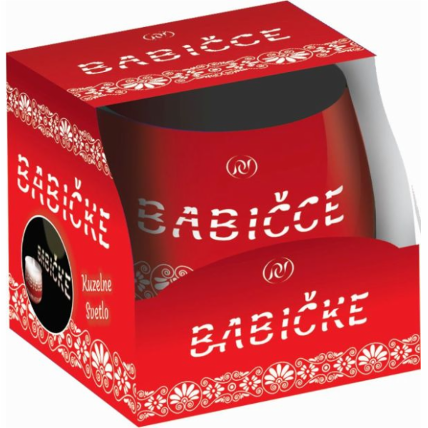 Svíčka&nbsp;vonná&nbsp;100&nbsp;g&nbsp;"Babičce"&nbsp;ve&nbsp;skle