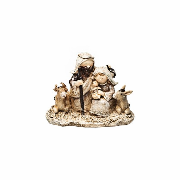 Betlém se zvířátky 11x9x6 cm