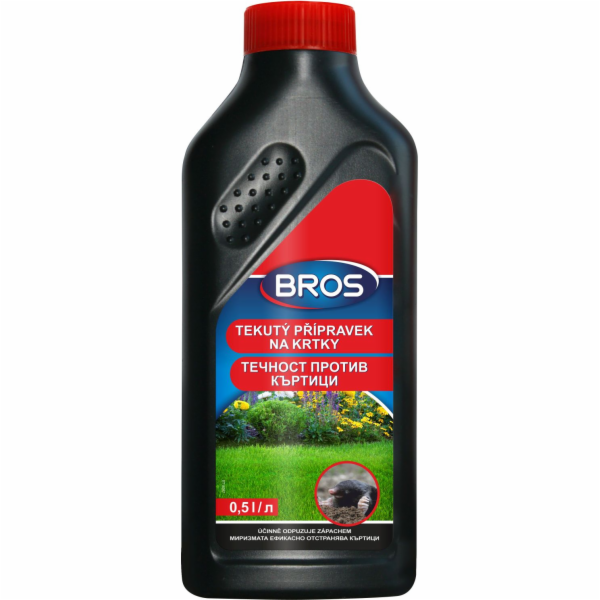 Přípravek tekutý na krtky 500 ml BROS