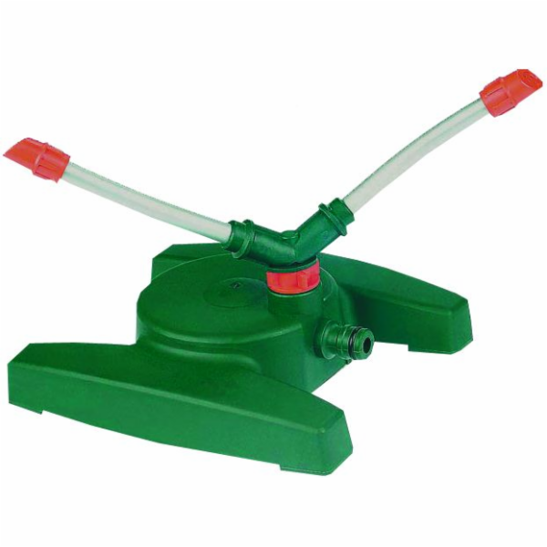 Rozstřikovač na podstavci rotující 2 ramena plast/kov
