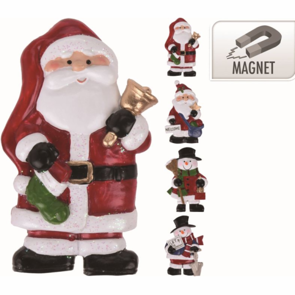 Magnet vánoční 7 cm mix druhů