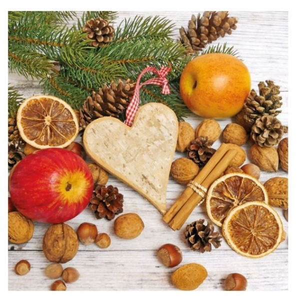 Ubrousky&nbsp;3-vrstvé&nbsp;20&nbsp;ks&nbsp;VÁNOČNÍ&nbsp;PLODY