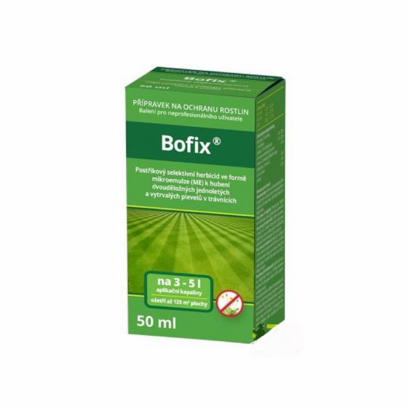 Postřik Bofix pro hubení plevelů v trávnících 50 ml
