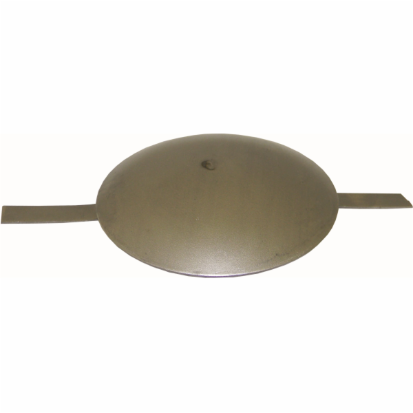 Krytka na sloupek 75 mm kov