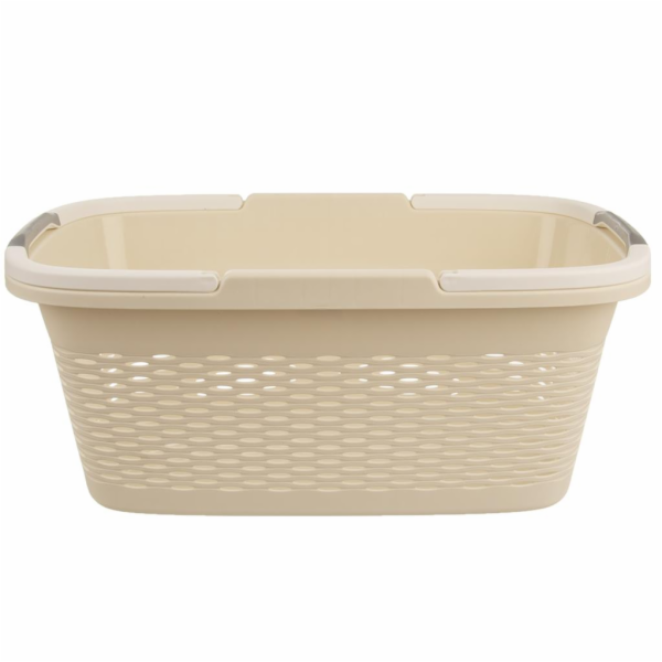 Koš na čisté prádlo s uchy LOOP 58x37,5 cm béžový