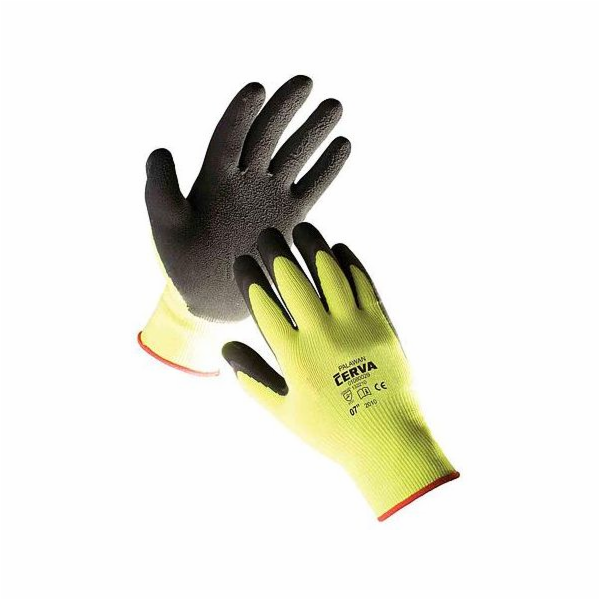 Rukavice pracovní nylon/latex Palawan