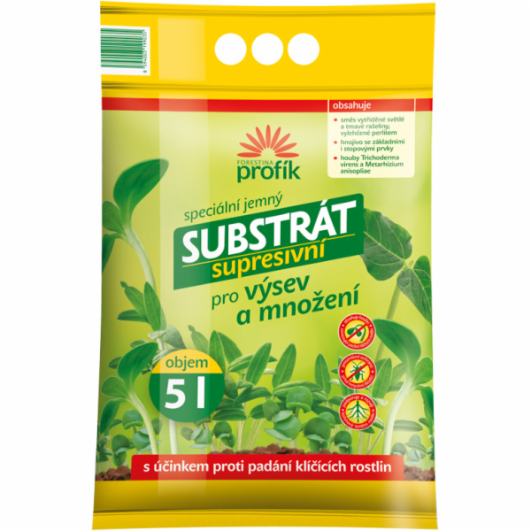Substrát Forestina Profík supresivní pro výsev 5 l