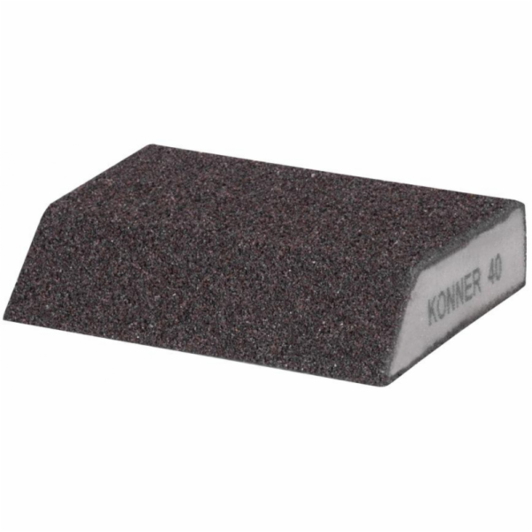 Houba brusná zkosená G40 125x90x65x25 mm KONNER