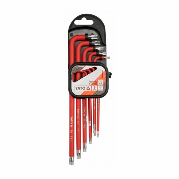 YATO PIPE TORX WRENCHES 9pcs. T10-T50  LONG 0563