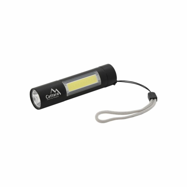 Svítilna Cattara kapesní LED 120lm nabíjecí