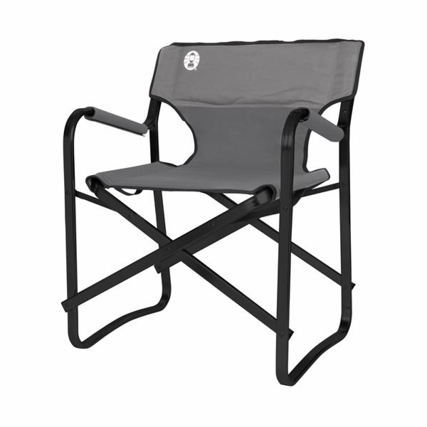 Coleman Steel Deck Chair Šedá židle
