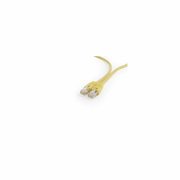 Gembird PP6U-0.5M/Y) UTP Cat6 Patch, 0.5m, žlutý Gembird ...