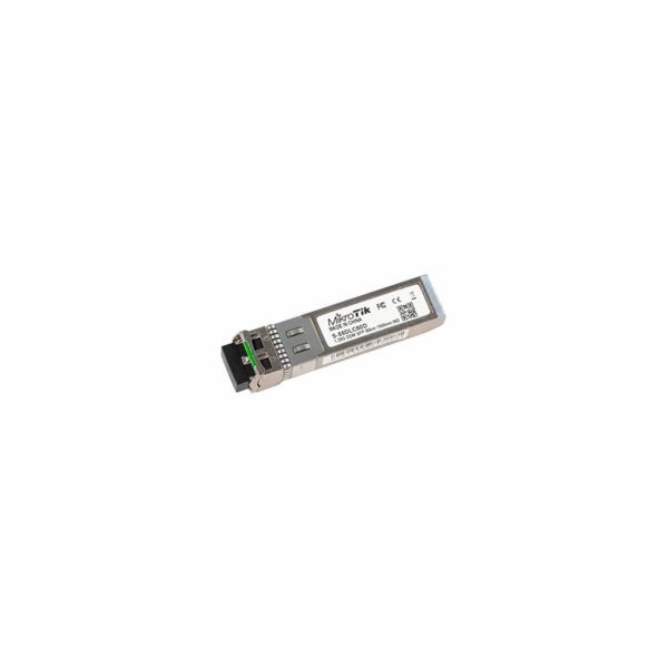 MikroTik S-55DLC80D SFP optický modul , SM, 80km, 1,25G, ...