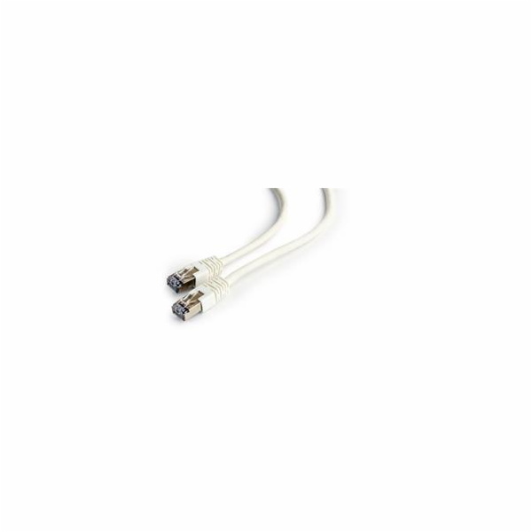 Gembird Gembird propojovací kabel RJ45, kat.6, FTP, 1m, bílý