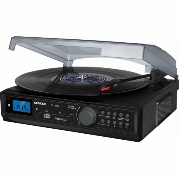 SENCOR STT 212U GRAMOFON S USB/SD/FM/BT SENCOR