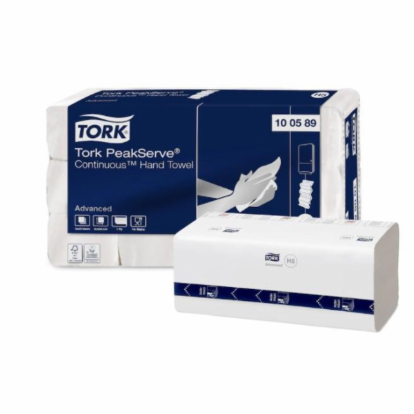Ručníky Tork papírové navazující PeakServe® bílá H5 3240k...