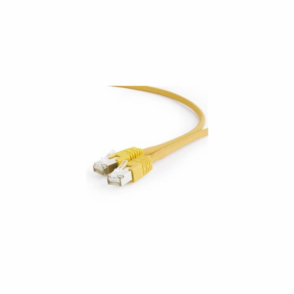 Gembird PP6A-LSZHCU-Y-2M patch, S/FTP Cat. 6A LSZH, 2m, ž...