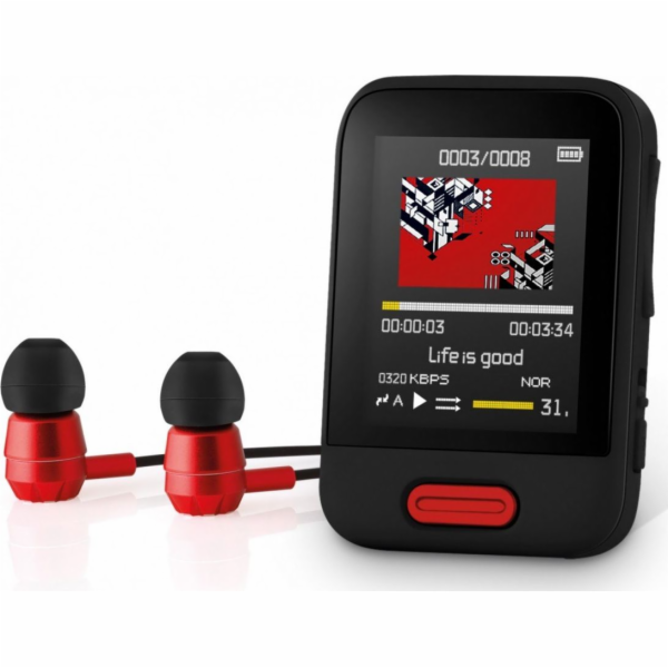 SENCOR SFP 7716 RD 16GB MP3/MP4 PLAYER SENCOR