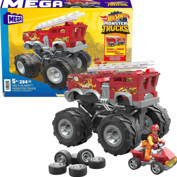 Mattel Building Blocks Guard MEGA BLOKS Hot Wheel Monster...