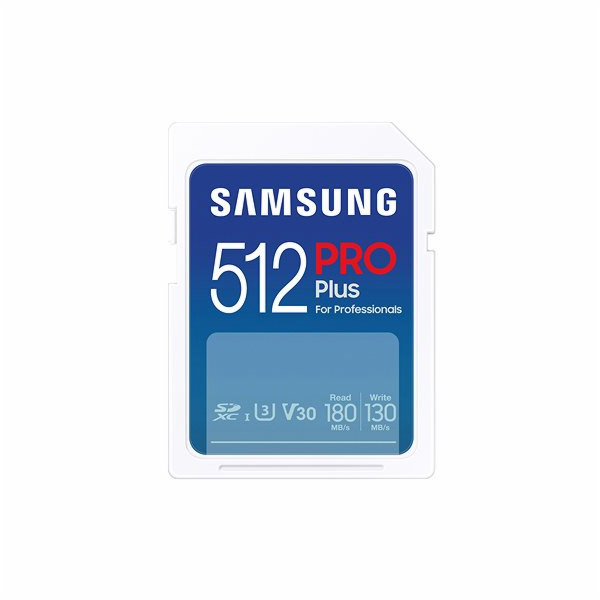 Samsung SDXC karta 512GB PRO PLUS + USB adaptér