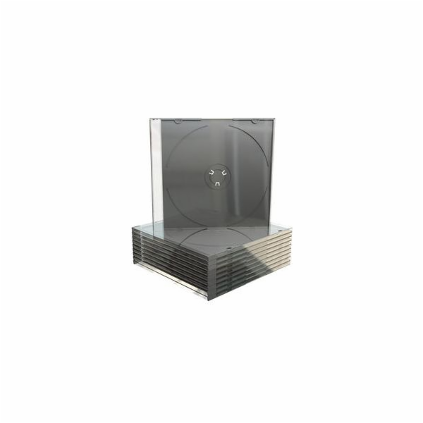 CD/DVD Slimcase Retail-Pack Single 10St, Schutzhülle