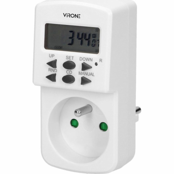 Virone zásuvka s elektr.časovačem mini