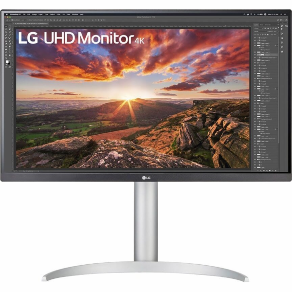 LG 27UP85NP-W.AEU 27" IPS 4K/3840x2160/DP/2xHDMI/USB-C/Pi...