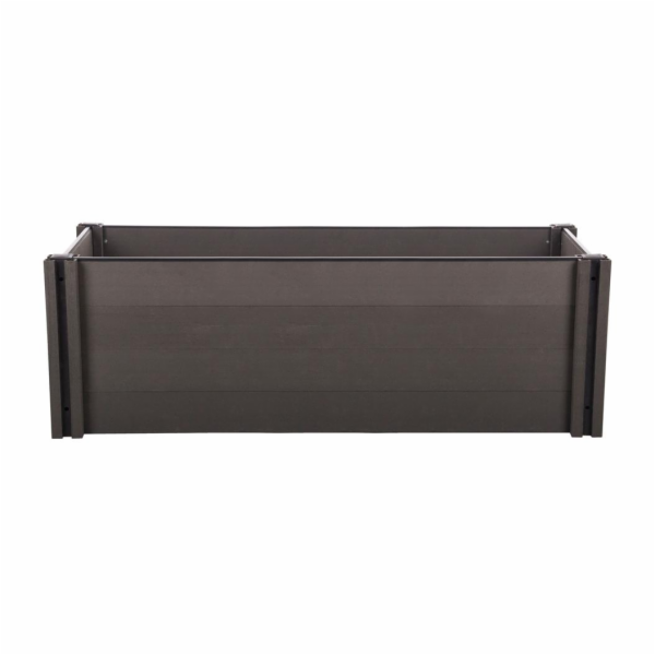 Vyvýšený záhon G21 Crop 143 x 68 x 54, WPC, Eben