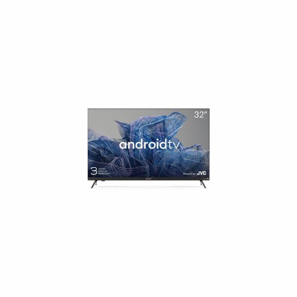 KIVI - 32 , HD, Google Android TV, Black, 1366x768, 60 Hz...