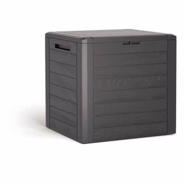 Zahradní box Prosperplast WOODEBOX hnědý 140L 