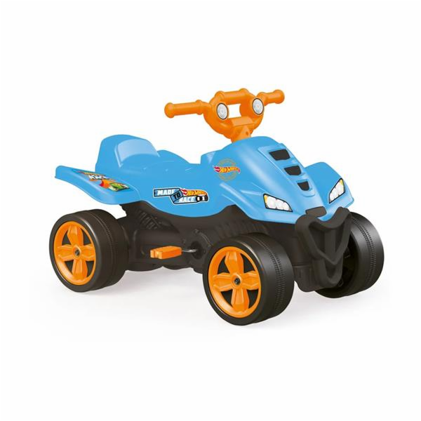 Hračka Dolu dětská šlapací čtyřkolka modrá Hot Wheels