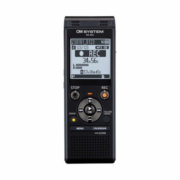 Digitální záznamník OM SYSTEM WS-883 Black
