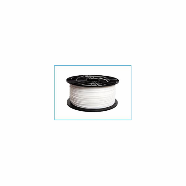 Filament PM tisková struna/filament 1,75 ABS bílá, 1 kg
