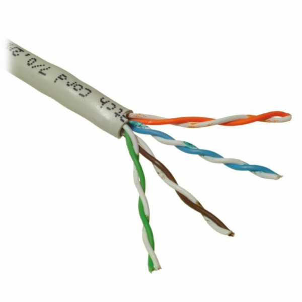 PLANET kabel UTP, drát, 4pár, Cat5e, Planet Elite, Dca, 2...