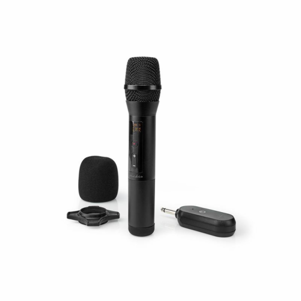 NEDIS bezdrátový mikrofon set/ Kardioid/ 1000 Ohm/ -95 dB...