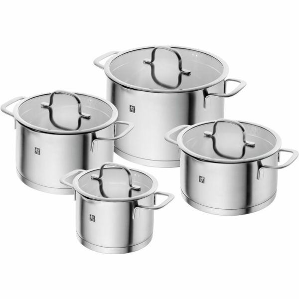 Zwilling True Flow sada nerezového nádobí 4x hrnec s pokl...