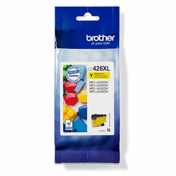 Žlutý inkoust Brother LC-426XLY