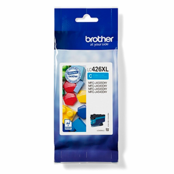 Inkoust Brother azurový LC-426XLC