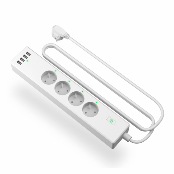 Chytrá napájecí lišta Meross MSS425FHK(EU) s WiFi (HomeKit)