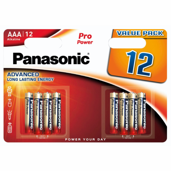 1x12 Panasonic Pro Power LR 03 Micro AAA