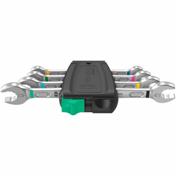Wera 6005 Joker 4 Set 1 sada dvojitých otevřených klíčů, ...