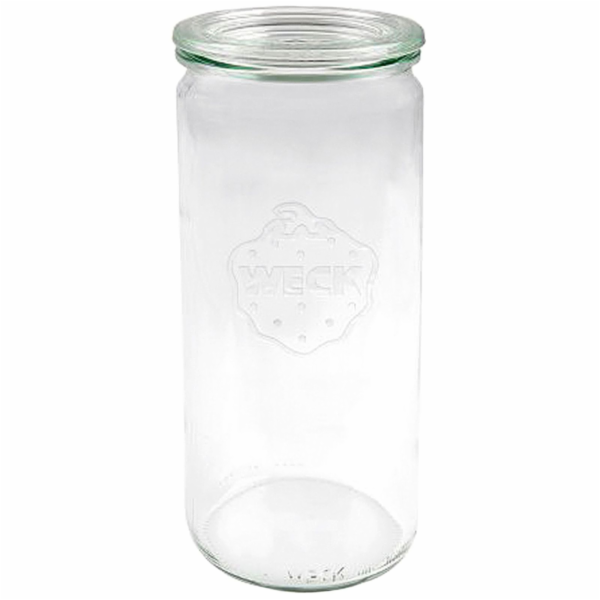 WECK Cylindrical Jar 1040ml Set of 6
