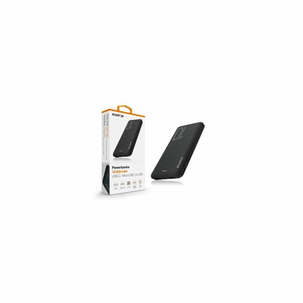 ALIGATOR PBAL1000, 10 000mAh 2v1, černá