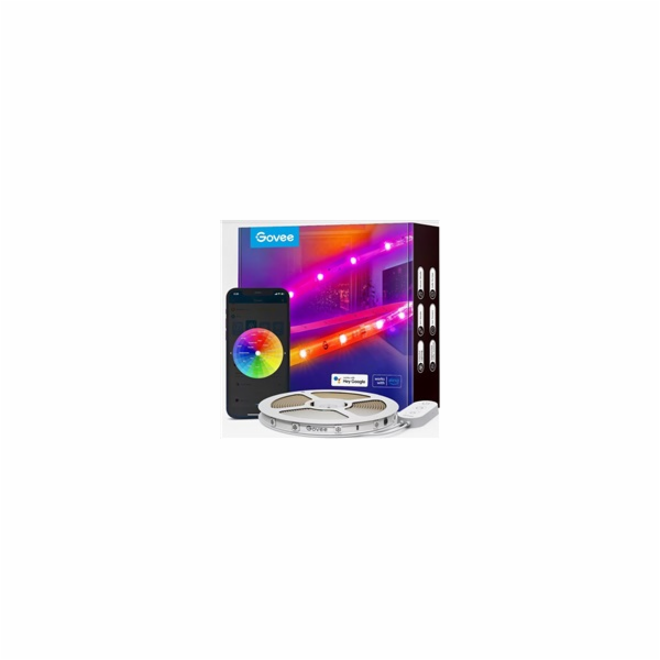 Govee WiFi RGBIC Smart PRO LED pásek 5m - extra odolný