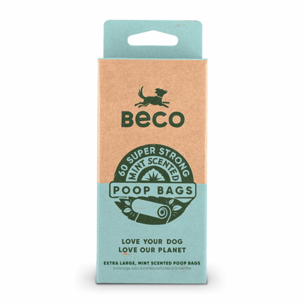 Beco Sáčky na exkrementy s peprmintovým aroma, z recyklov...