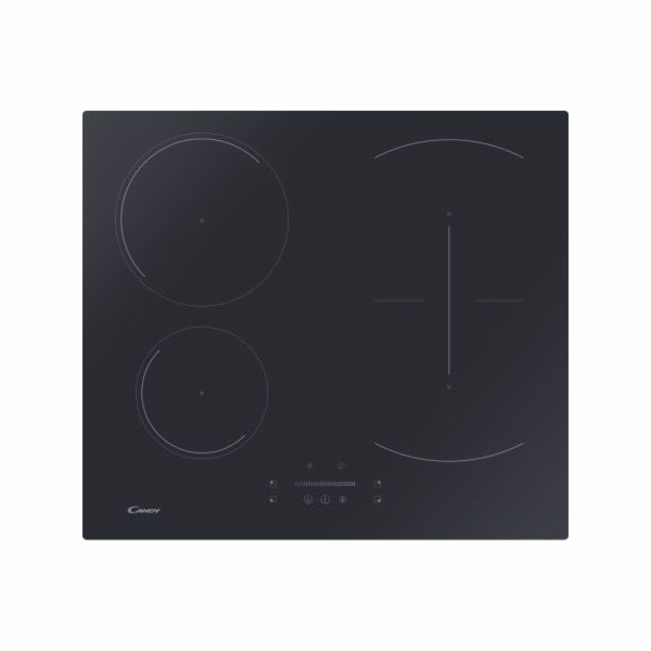 Candy CTP6SC4/E1 Black Built-in 59 cm Zone induction hob ...