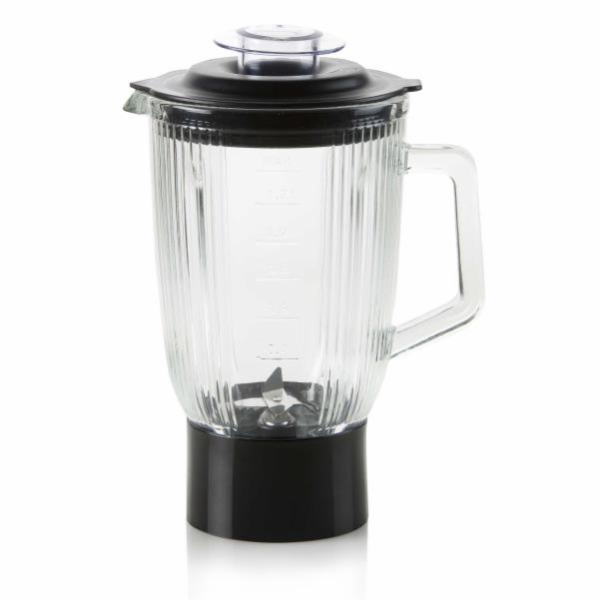 Skleněný mixér ke kuchyňskému robotu - DOMO DO1023KR-B