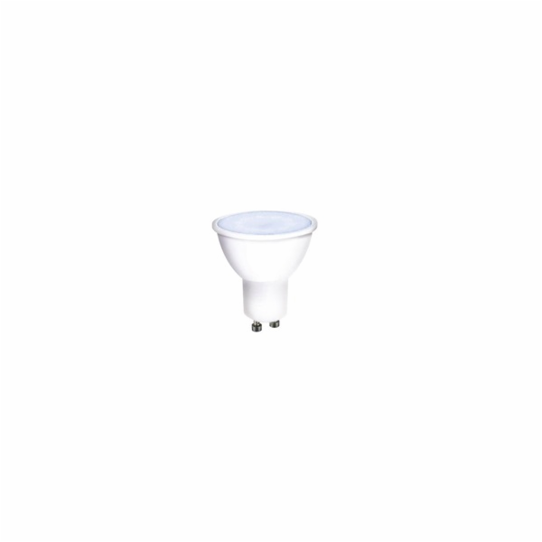 Solight LED žárovka, bodová , 7W, GU10, 6000K, 595lm, bílá
