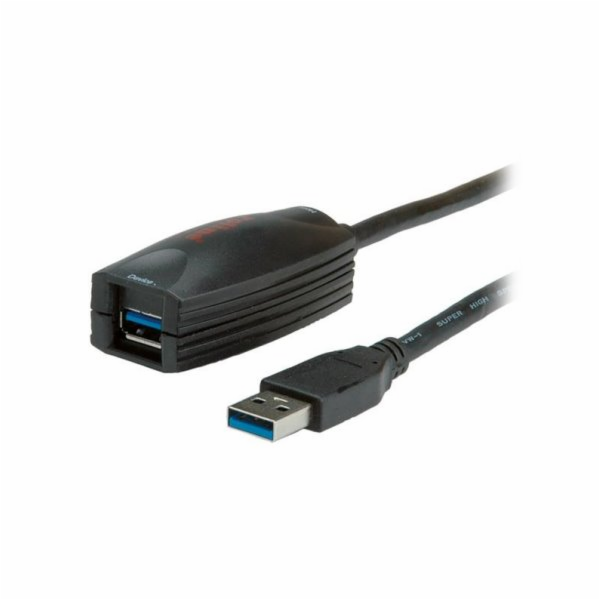 ROLINE aktivní prodlužovací kabel USB 3.0/ zástrčka USB 3...