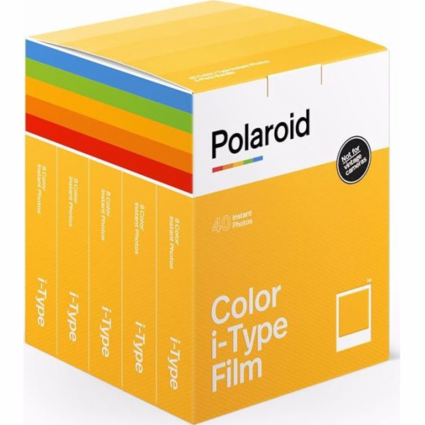 Polaroid&nbsp;Color&nbsp;film&nbsp;I-Type&nbsp;5-pack